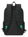 Rivacase Gremio plecak City backpack Czarny Poliester, Przetworzony politereftalan etylenu (rPET) - 2650168