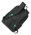 Rivacase Gremio plecak City backpack Czarny Poliester, Przetworzony politereftalan etylenu (rPET) - 2650173