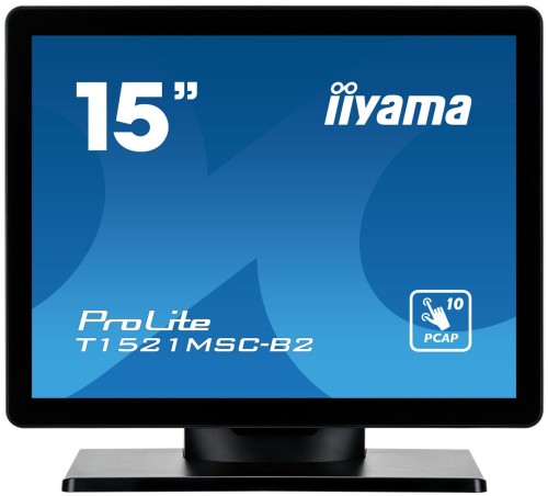 Monitor dotykowy T1521MSC-B2 15 cali PCAP bezel free front - 2650232