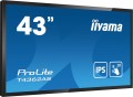 Płaski panel interaktywny Iiyama T4362AS-B1 - 108 cm (42.5") - IPS - 3840 x 2160 pikseli - 24/7 - 2650611