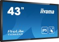 Płaski panel interaktywny Iiyama T4362AS-B1 - 108 cm (42.5") - IPS - 3840 x 2160 pikseli - 24/7 - 2650613