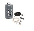 Shure SE215-CL-EFS - Słuchawki douszne, odłączany kabel, przezroczyste - 2543590