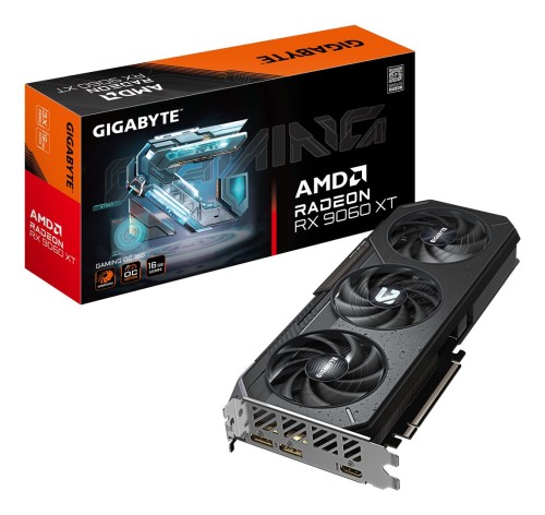 Karta VGA Gigabyte Radeon RX 9060 XT GAMING OC 16G 16GB GDDR6 128bit HDMI+2xDP PCIe5.0 - 2619462