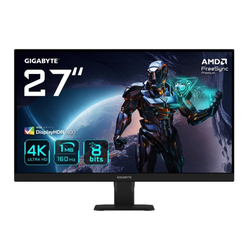 Monitor Gigabyte 27" GS27U Gaming Monitor IPS UHD 160Hz 2xHDMI DP - 2650370