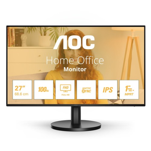 Monitor AOC 27" 27B3HA2 HDMI VGA głośniki 2x2W - 2034113