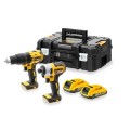 Zestaw narzędzi aku 18V DCK2060D2T-QW - 2483010