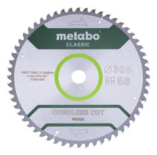 Metabo 628693000 ostrze do piły tarczowej 30,5 cm 1 szt. - 2148942