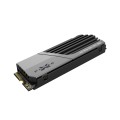 Dysk SSD Silicon Power XS75 4TB M.2 PCIe Gen4x4 NVMe 2280 (7000/6500 MB/s) z radiatorem - 2648320