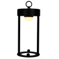 Techly I-LAMP-TABLE1 lampa stołowa Niewymienialne źródło światła 3 W LED Czarny - 2252347