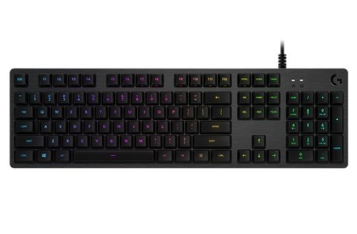 Logitech G 920-009352 klawiatura Gaming USB Angielski Carbon - 2262562