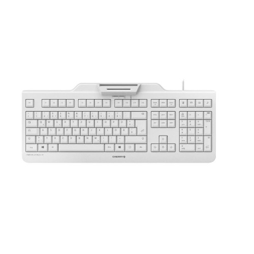 CHERRY JK-A0400EU-0 klawiatura Biuro USB QWERTY US English Szary - 2252811