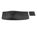 HP Klawiatura ergonomiczna bezprzewodowa + numeryczna 965 7E756AA czarna - 2624177