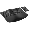 HP Klawiatura ergonomiczna bezprzewodowa + numeryczna 965 7E756AA czarna - 2631158