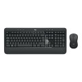 Logitech Advanced MK545 klawiatura Dołączona myszka Biuro RF Wireless QWERTY Amerykański międzynarodowy Czarny - 2372550