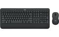 Logitech Advanced MK545 klawiatura Dołączona myszka Biuro RF Wireless QWERTY Amerykański międzynarodowy Czarny - 1141015