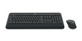 Logitech Advanced MK545 klawiatura Dołączona myszka Biuro RF Wireless QWERTY Amerykański międzynarodowy Czarny - 2652188