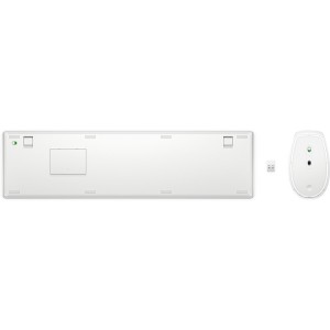 Zestaw bezprzewodowy klawiatura + mysz HP 655 White 860P8AA