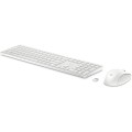 Zestaw bezprzewodowy klawiatura + mysz HP 655 White 860P8AA - 2652194