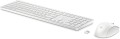 Zestaw bezprzewodowy klawiatura + mysz HP 655 White 860P8AA - 2638893