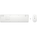 Zestaw bezprzewodowy klawiatura + mysz HP 655 White 860P8AA - 2637143