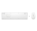 Zestaw bezprzewodowy klawiatura + mysz HP 655 White 860P8AA - 2652193