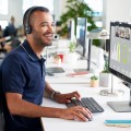 Logitech H111 Zestaw słuchawkowy Przewodowa Opaska na głowę Biuro/centrum telefoniczne Szary - 1068071