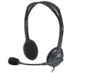 Logitech H111 Zestaw słuchawkowy Przewodowa Opaska na głowę Biuro/centrum telefoniczne Szary - 2652454