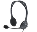 Logitech H111 Zestaw słuchawkowy Przewodowa Opaska na głowę Biuro/centrum telefoniczne Szary - 1068075