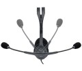 Logitech H111 Zestaw słuchawkowy Przewodowa Opaska na głowę Biuro/centrum telefoniczne Szary - 1068076