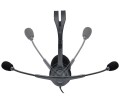 Logitech H111 Zestaw słuchawkowy Przewodowa Opaska na głowę Biuro/centrum telefoniczne Szary - 1167411