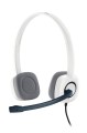 Logitech H150 Zestaw słuchawkowy Przewodowa Opaska na głowę Biuro/centrum telefoniczne Biały - 1952203