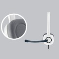 Logitech H150 Zestaw słuchawkowy Przewodowa Opaska na głowę Biuro/centrum telefoniczne Biały - 1068031