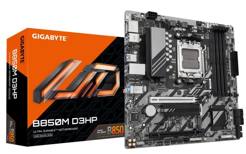 GIGABYTE B850M D3HP płyta główna AMD B850 Gniazdo AM5 micro ATX - 2544914