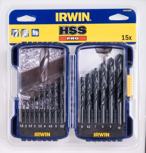 IRWIN 10502504 wiertło Wiertło spiralne do drewna 25 szt. - 2651110