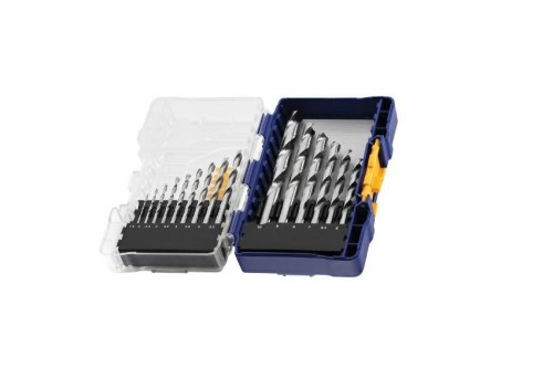 IRWIN ZESTAW 15szt. HSS PRO 1.5mm, 2mm, 2.5mm, 3mm, 3.5mm, 4mm, 4.5mm, 5mm, 5.5mm, 6mm, 6.5mm, 7mm, 8mm, 9mm, 10mm - 2651117
