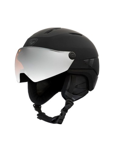 Kask narciarski ROSSIGNOL FIT VISOR IMPACTS BLACK - 2651284
