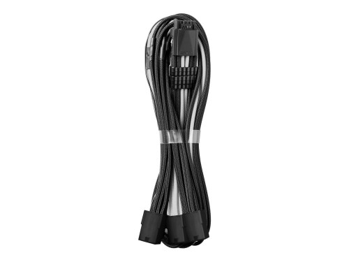 Kabel CableMod PRO ModMesh 12VHPWR do 3x PCI-e - 45cm, czarny/biały - 2651372