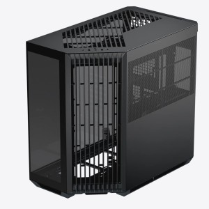 Obudowa do komputera APNX V1 PC-Gehäuse, Midi-Tower, ATX, czarna, szkło hartowane