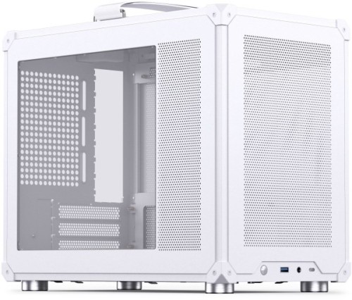 Obudowa PC Jonsbo C6 MAX, Mini Obudowa, Micro-ATX, Szkło Hartowane - Białe - 2651429