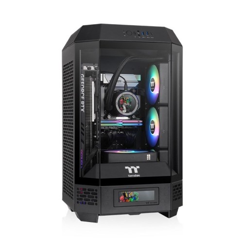 Obudowa Geh Thermaltake The Tower 250 Mini Tower Black retail - 2651472