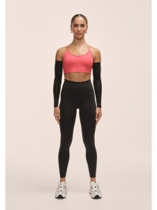 Legginsy damskie Casall Edge High Waist Tights czarny