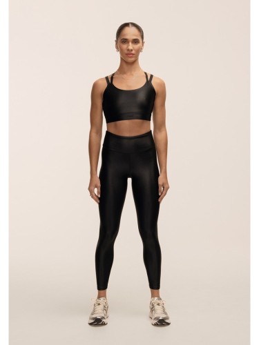 Legginsy damskie Casall Glitz High Waist Tights czarny - 2651778