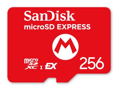 Karta Nintendo SanDisk microSD Express do Switch 2, 256 GB, MicroSDXC, czerwona - 2651958