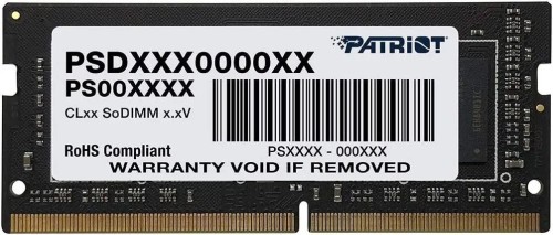 Patriot SO-DIMM DDR4 16GB 3200MHz Bulk Rank1 2Gx8 - 2651961
