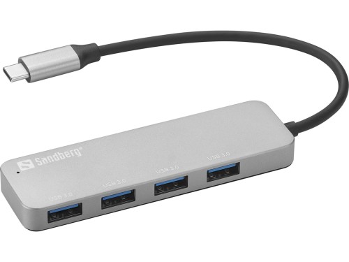 Sandberg USB-C to 4 x USB 3.0 Hub SAVER - 2652084
