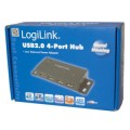 LogiLink UA0141A huby i koncentratory 480 Mbit/s Czarny - 2652101