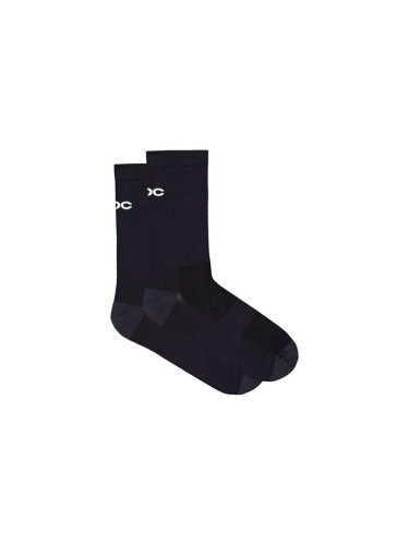 Skarpety rowerowe POC Cadence Road Long Socks czarny - 2653056