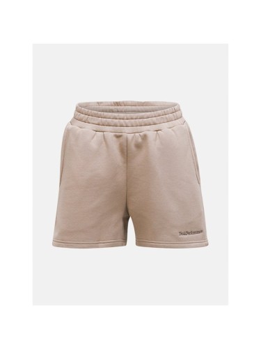Szorty PEAK PERFORMANCE Original Small Logo Shorts Women beżowy - 2653229