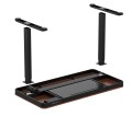 Bieżnia Urevo U1 Smart Walkingpad + Biurko regulowane elektrycznie TUCKANO czarny/orzech - 2653322