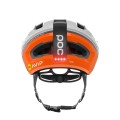 Kask rowerowy POC Omne Beacon MIPS GR M/54-59 cm Pomarańczowy, Biały - 2653431